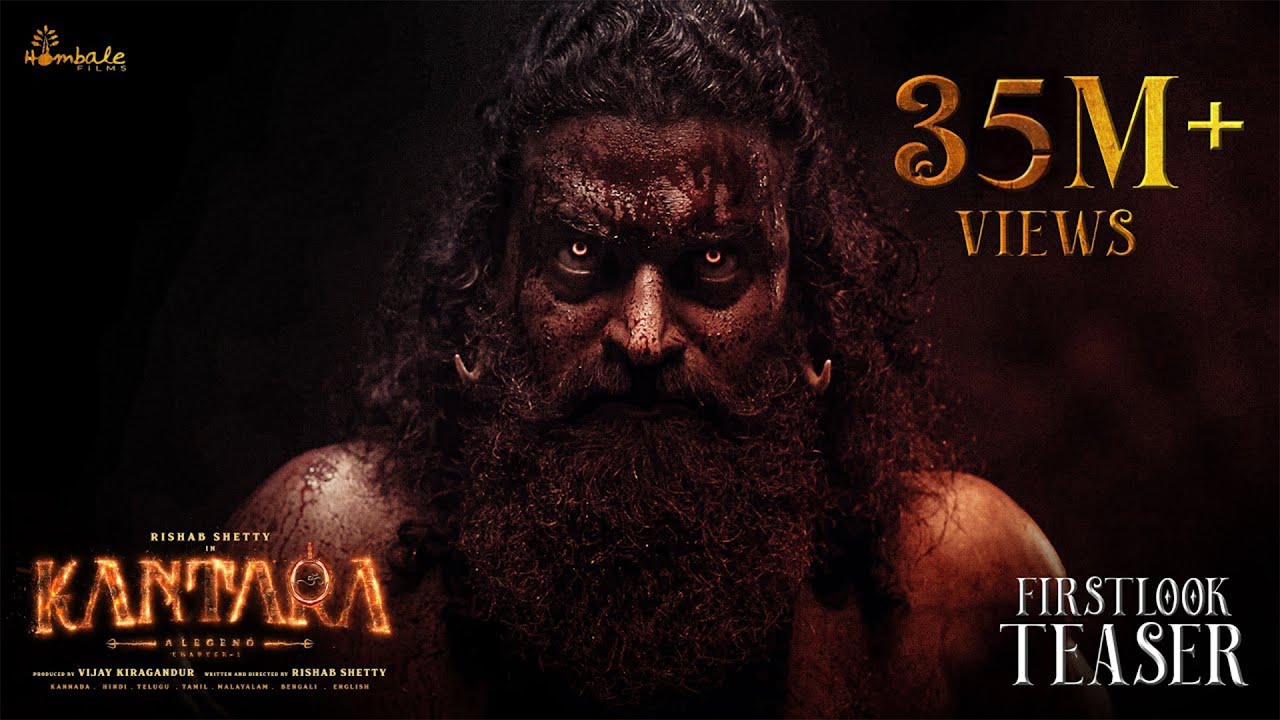 Kantara A Legend Chapter-1 First Look Teaser | RishabShetty|Ajaneesh| VijayKiragandur |Hombale Films